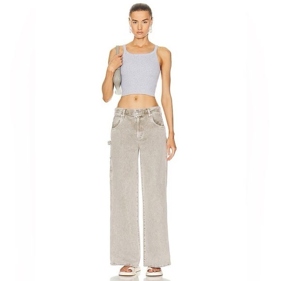 Agolde Denim - AGOLDE Magda Carpenter Jean in Drab